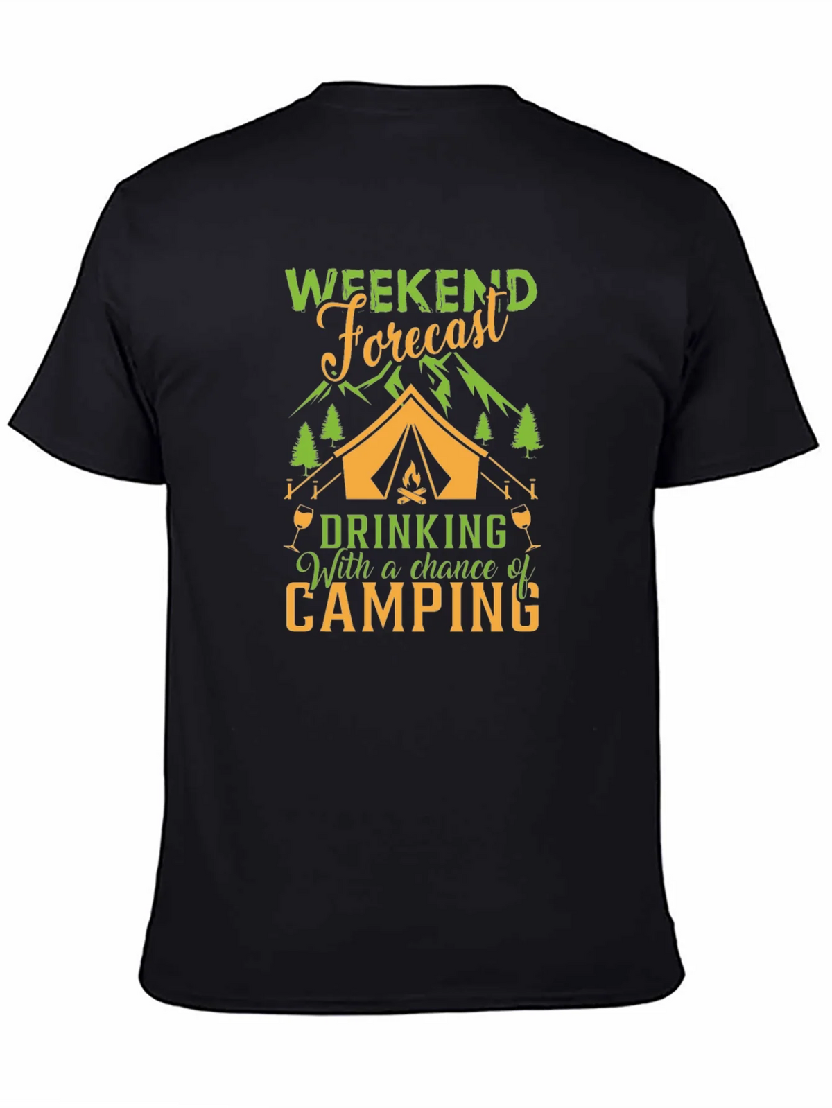 Weekend Forecast: Camping T-Shirt product image 4