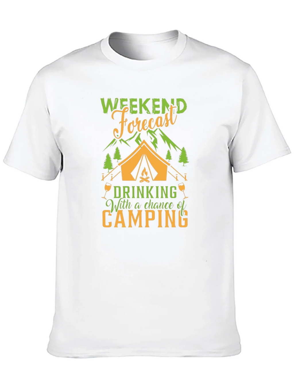 Weekend Forecast: Camping T-Shirt product image 9