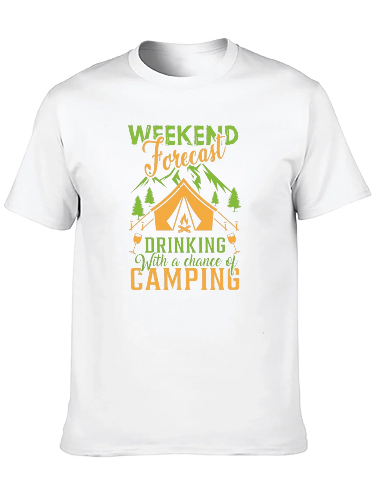 Weekend Forecast: Camping T-Shirt product image 9
