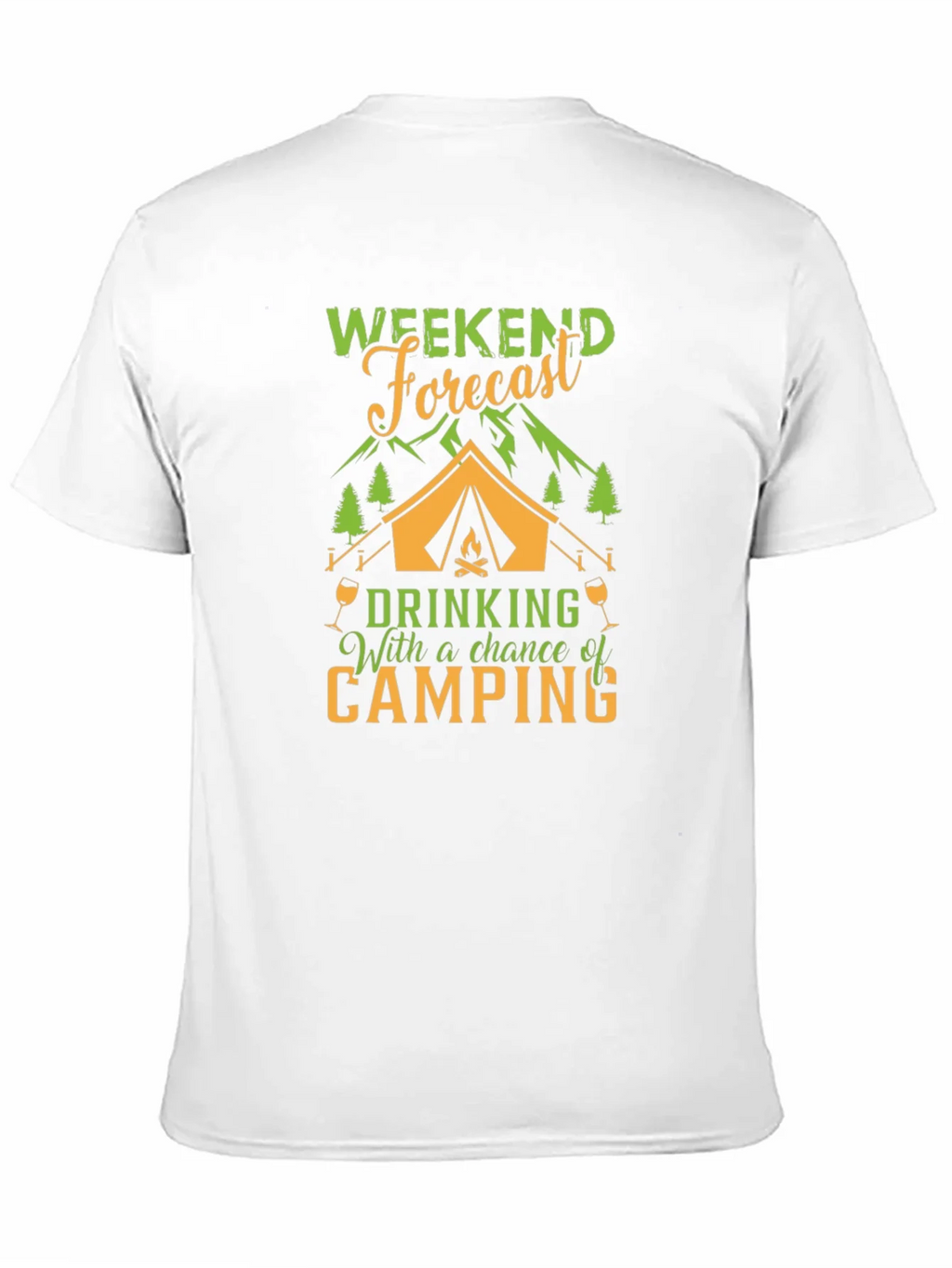 Weekend Forecast: Camping T-Shirt product image 10