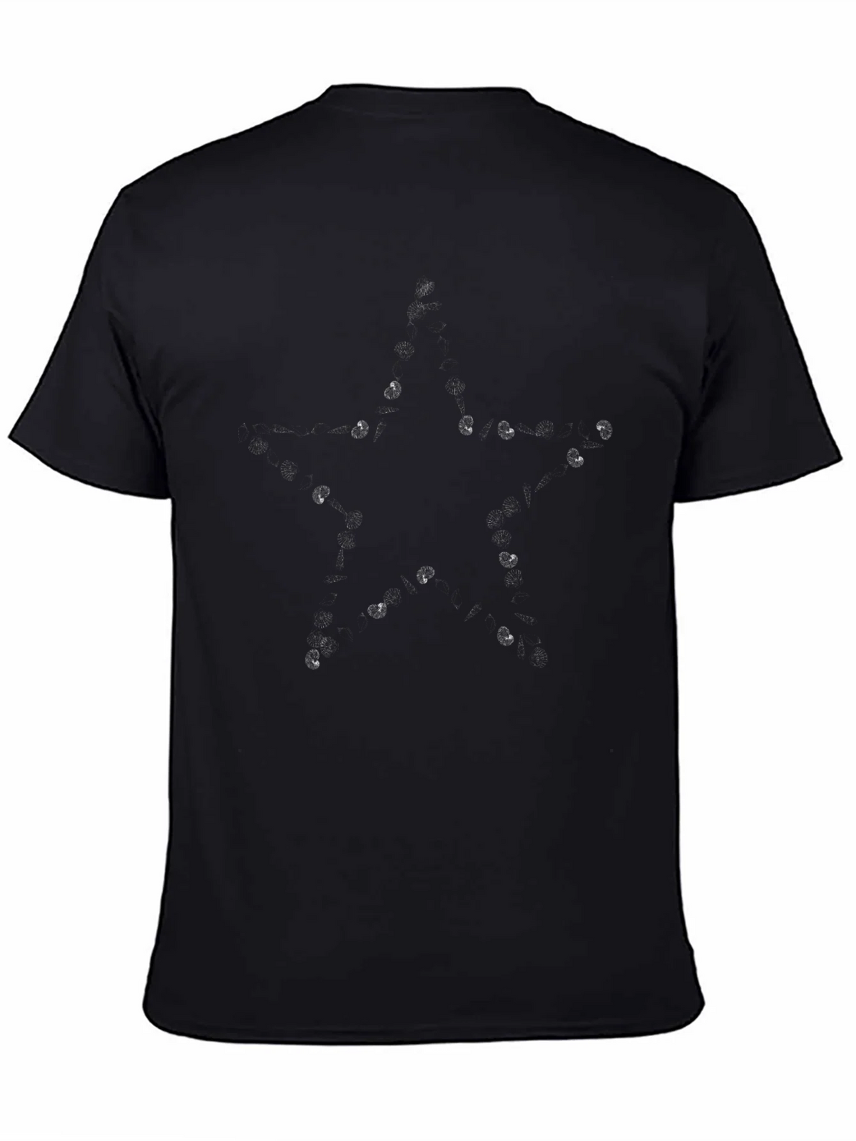 Star Constellation Graphic Tee - Black Casual T-Shirt product image 4