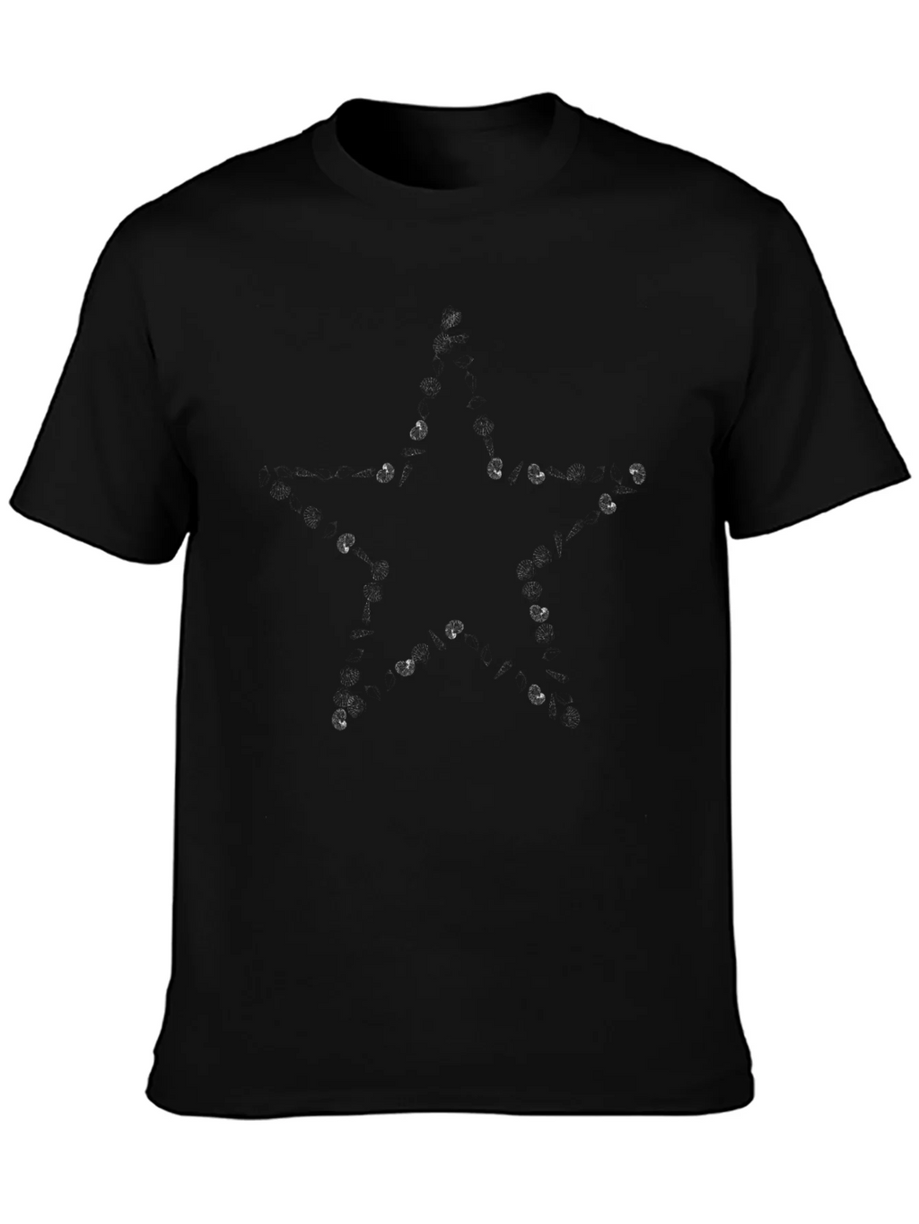 Star Constellation Graphic Tee - Black Casual T-Shirt product image 3