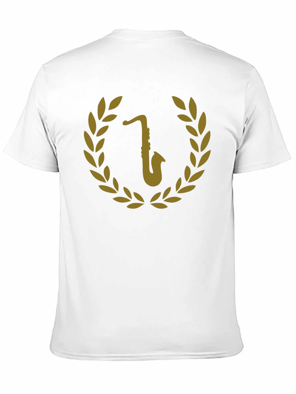 Saxophone Laurel Wreath Graphic Tee product image 10