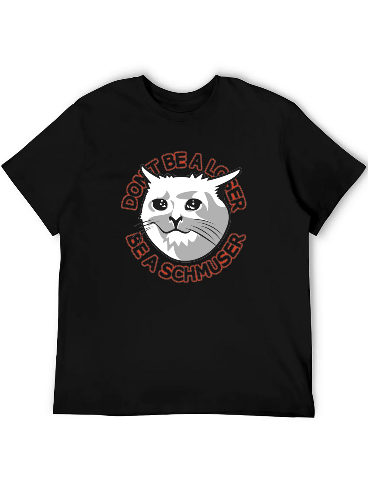 Dont Be a Loser Cat Meme Graphic T-Shirt product image 4