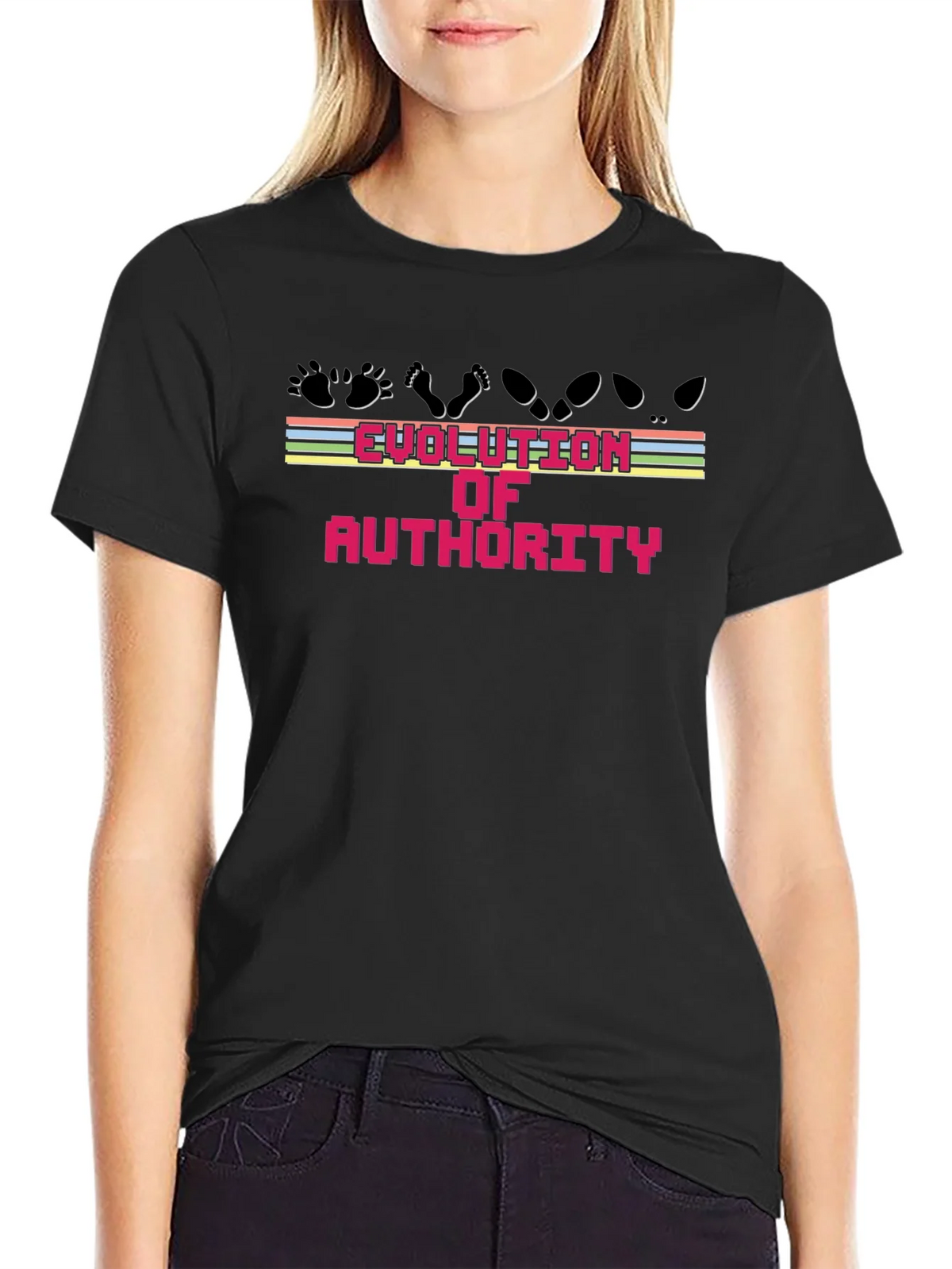 Evolution of Authority Graphic Tee product image 2