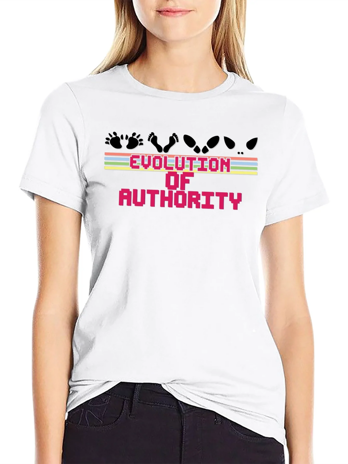 Evolution of Authority Graphic Tee product image 8