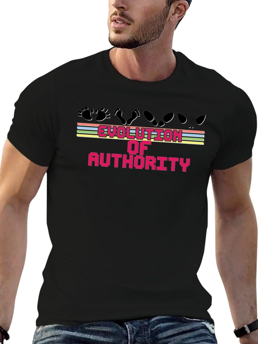 Evolution of Authority Graphic Tee product image 6