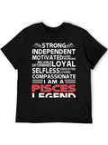 Pisces Legend T-Shirt - Strong Independent Compassionate product image 1