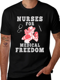 Nurses For Medical Freedom Graphic Tee product image 1