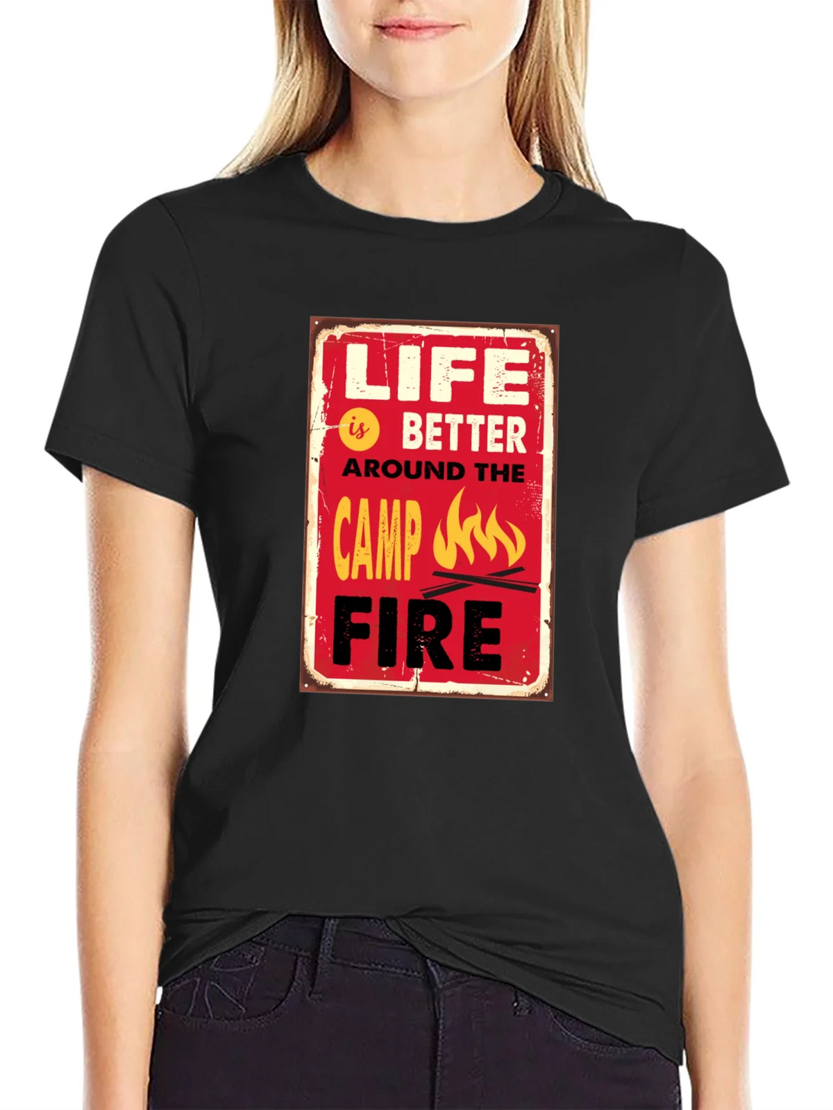 Life is Better Around Campfire T-Shirt product image 1