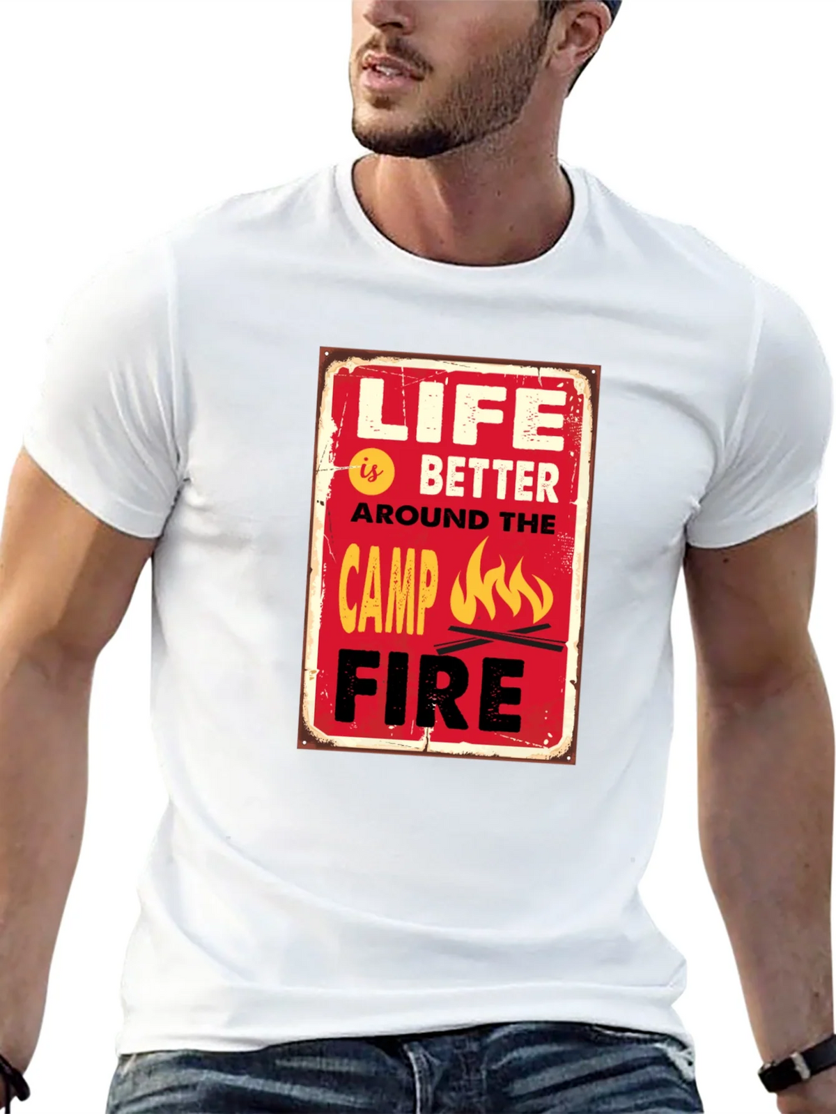 Life is Better Around Campfire T-Shirt product image 9