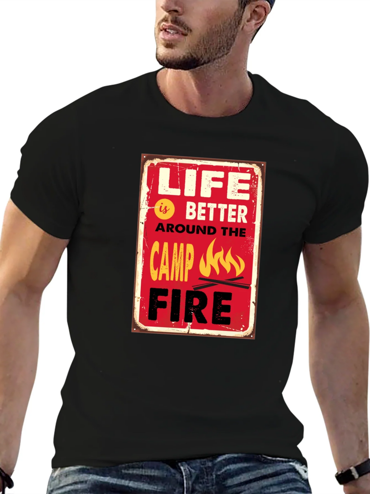 Life is Better Around Campfire T-Shirt product image 5