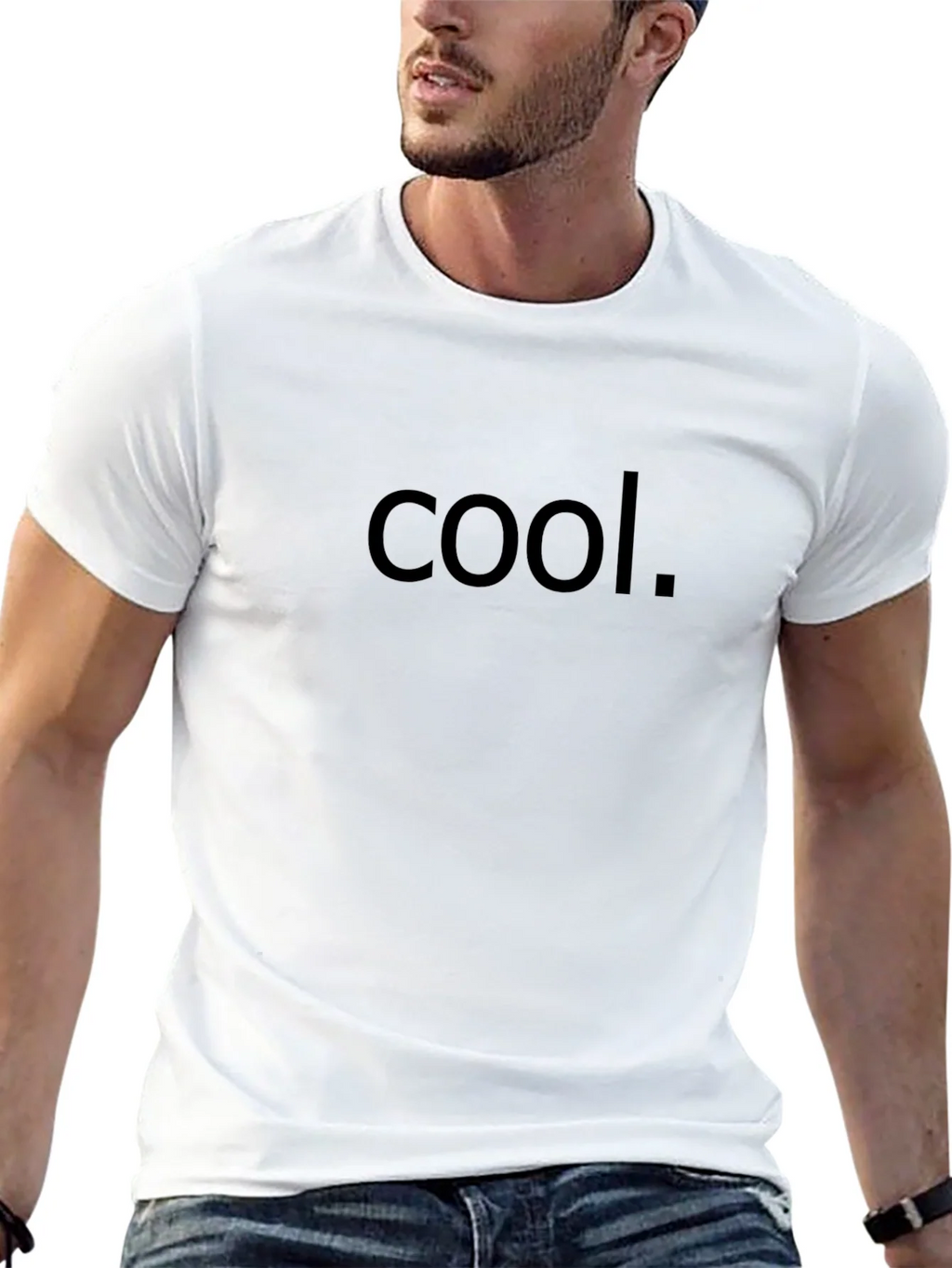 Cool Statement T-Shirt - Classic Black Tee product image 12