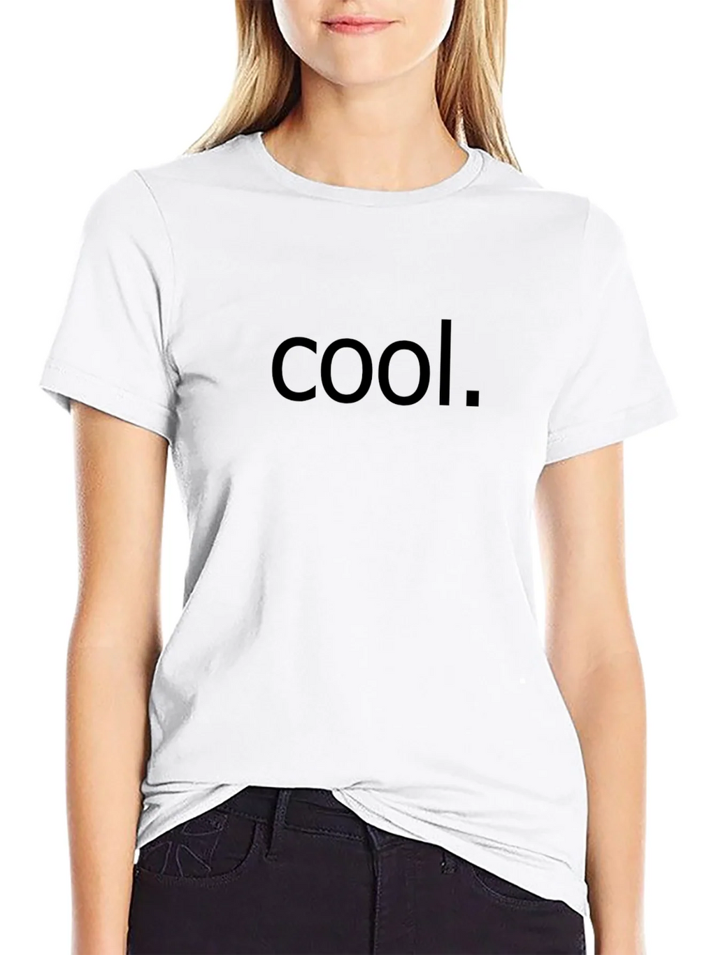 Cool Statement T-Shirt - Classic Black Tee product image 8
