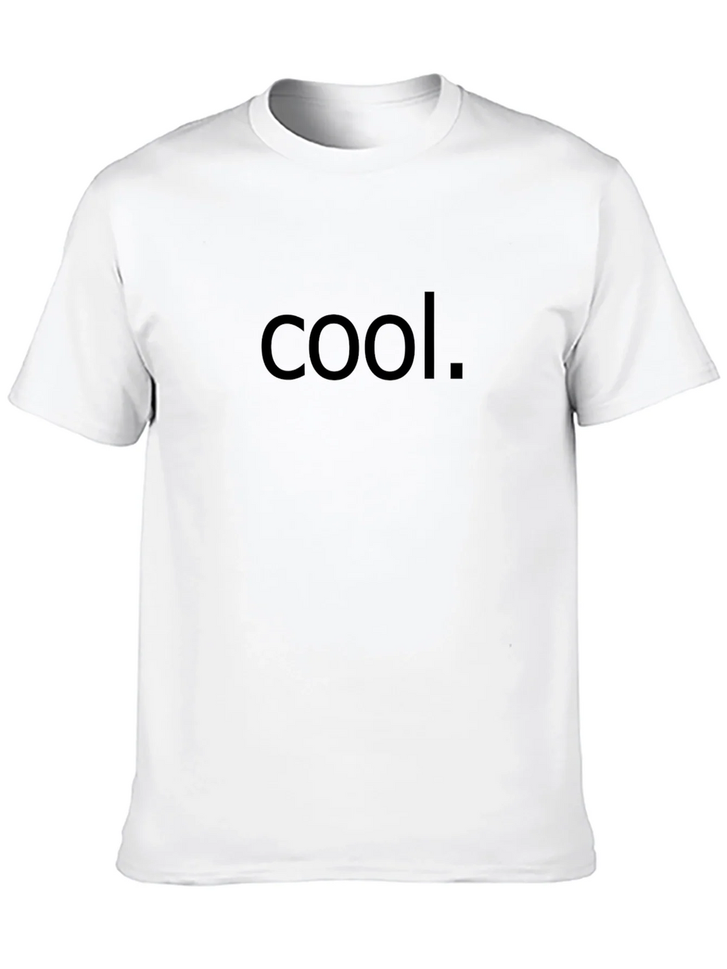 Cool Statement T-Shirt - Classic Black Tee product image 9