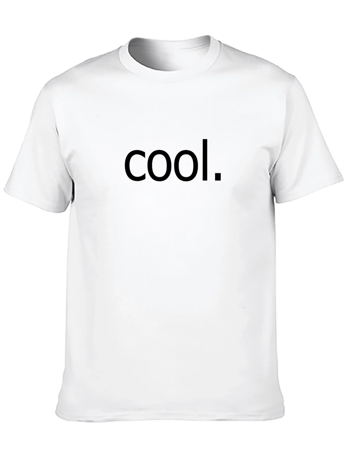 Cool Statement T-Shirt - Classic Black Tee product image 9