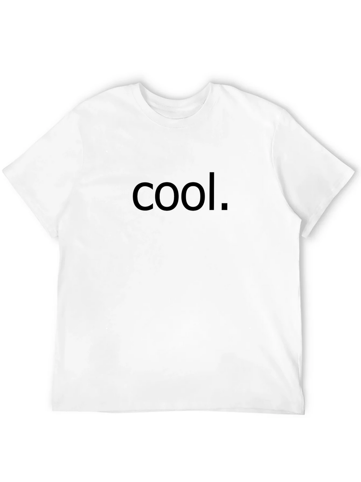 Cool Statement T-Shirt - Classic Black Tee product image 11