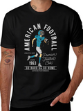 American Football Club Black Graphic T-Shirt product image 1