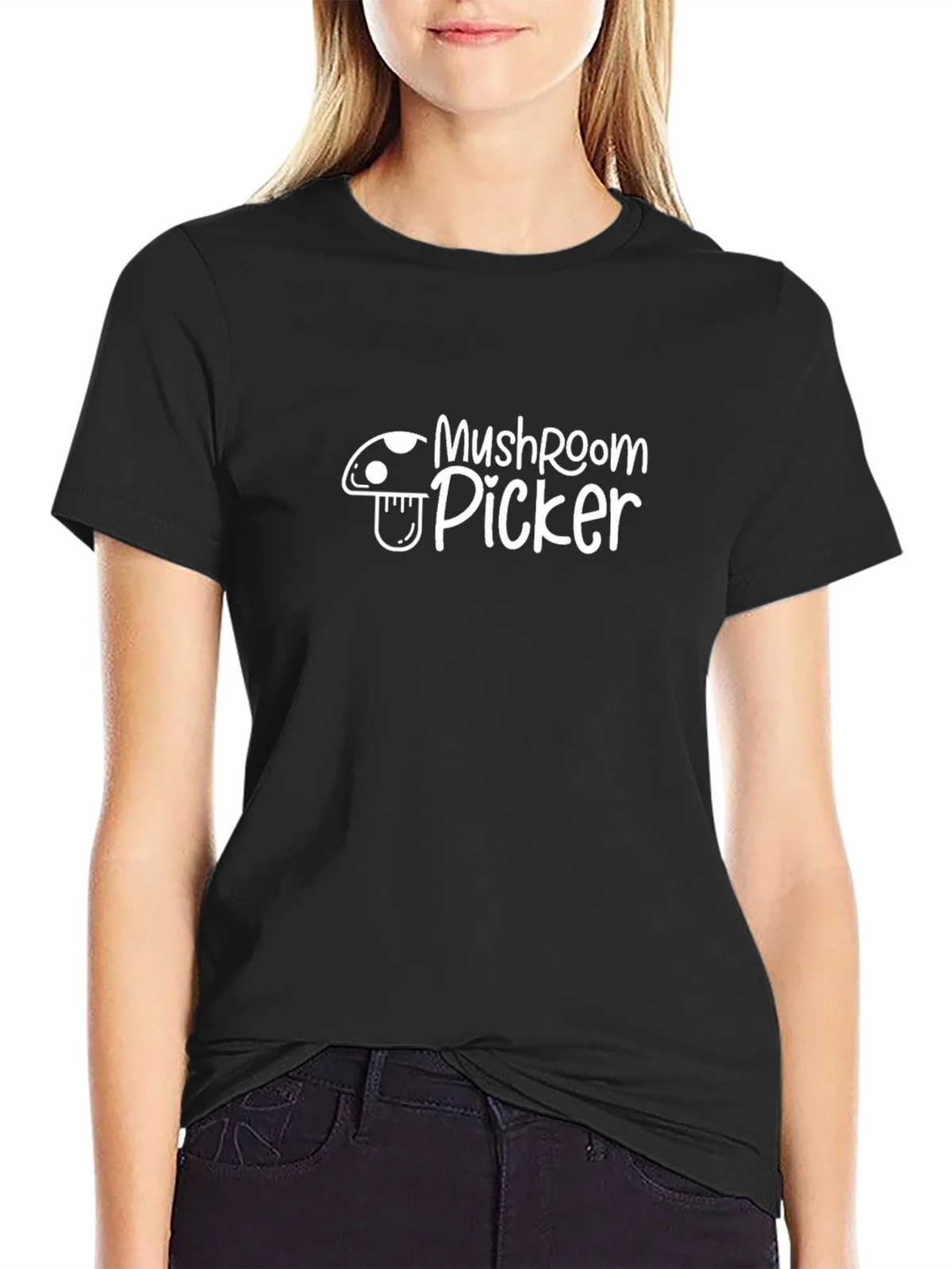 Mushroom Picker Graphic Tee product image 2