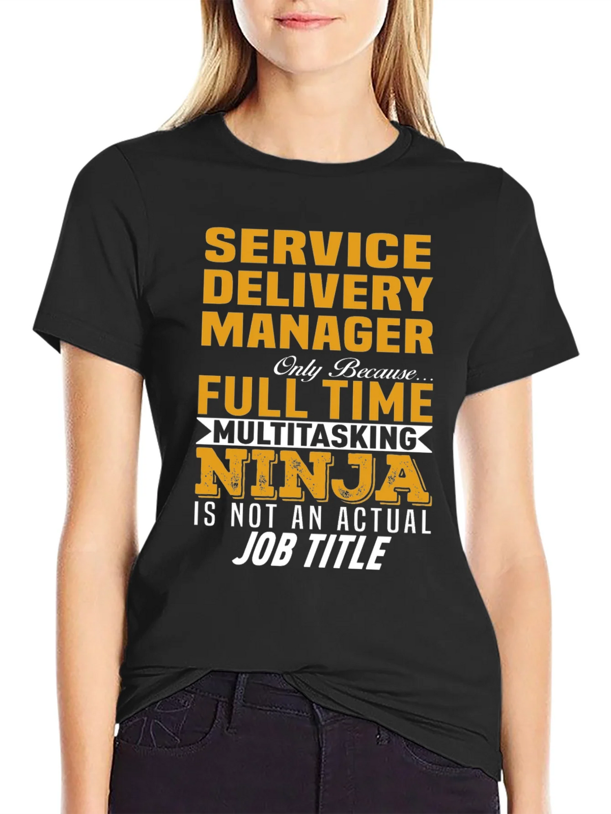Service Delivery Manager Multitasking Ninja T-Shirt product image 2