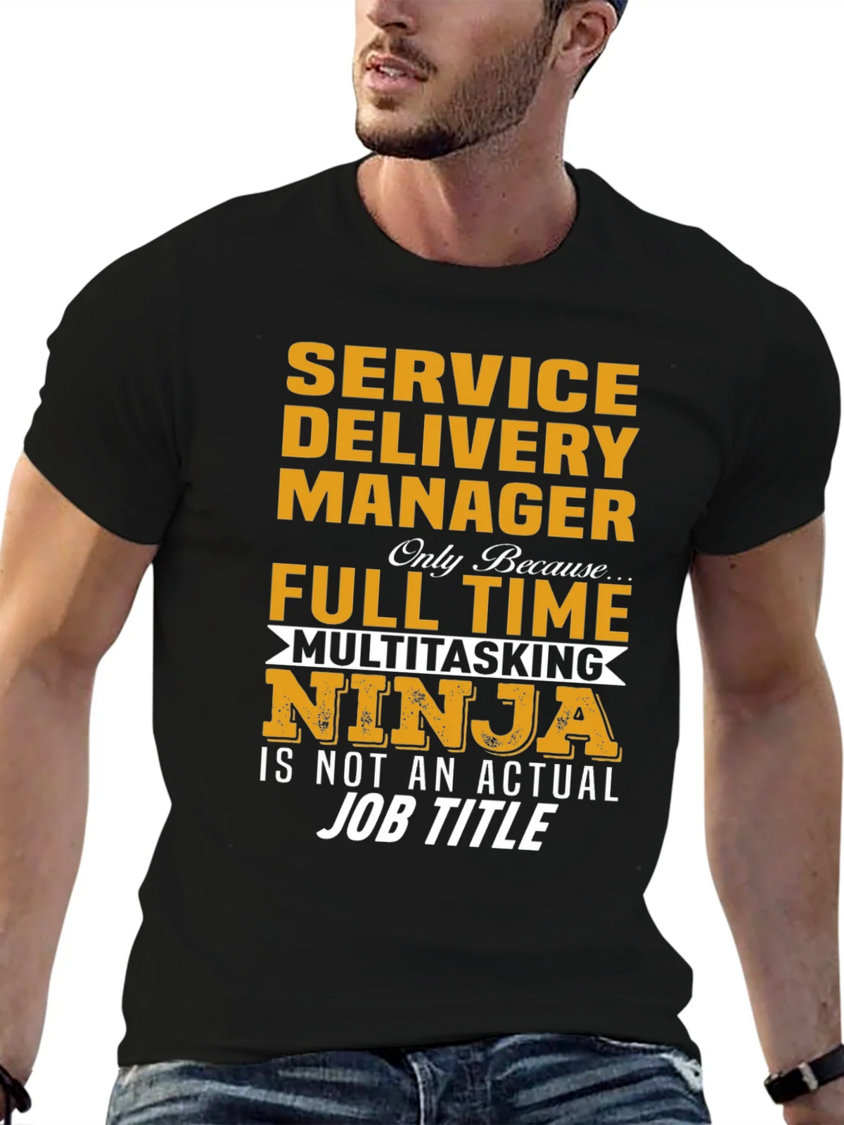 Service Delivery Manager Multitasking Ninja T-Shirt product image 6