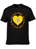 Sunshine Kind Love Heart Peace Sign T-Shirt product image 1