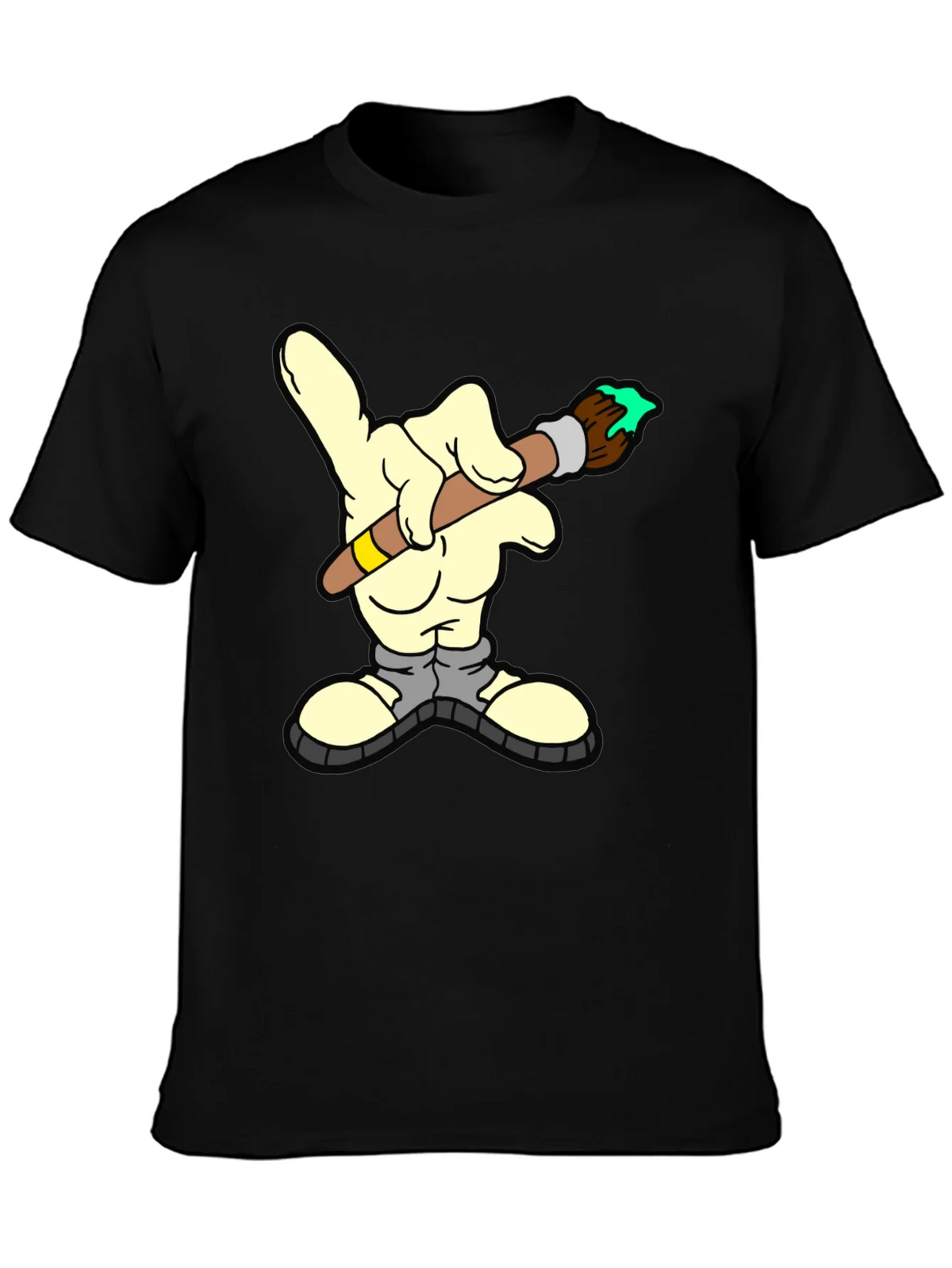Cartoon Hand Painting Graphic T-Shirt product image 2