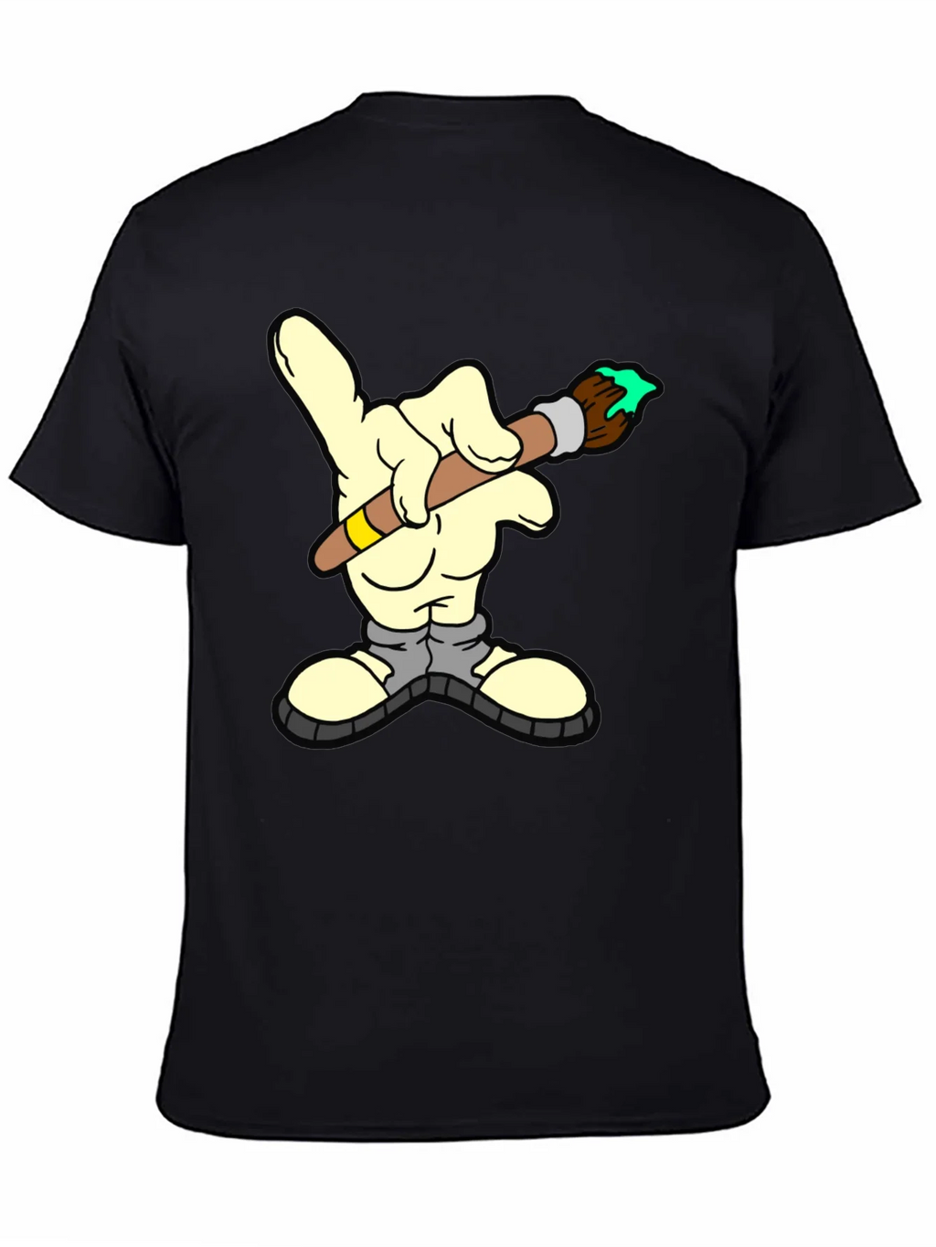 Cartoon Hand Painting Graphic T-Shirt product image 3