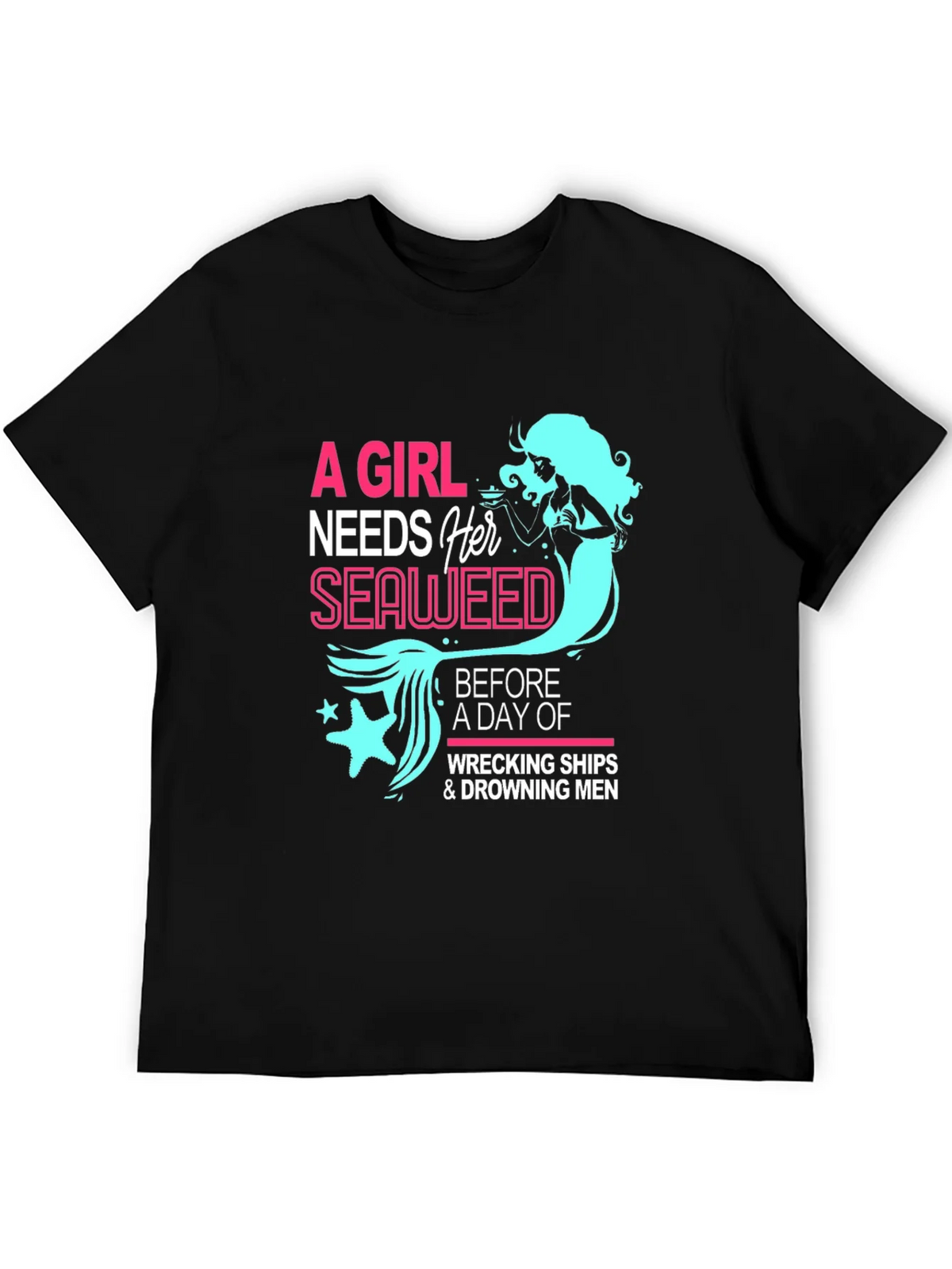 Mermaid Seaweed Graphic Tee product image 5