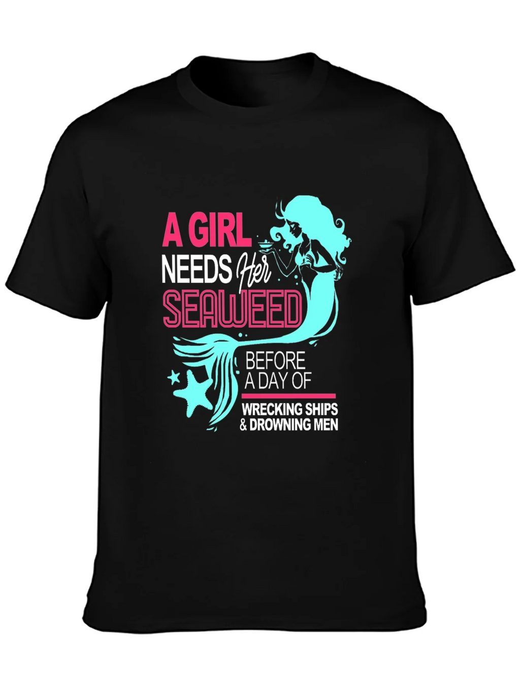 Mermaid Seaweed Graphic Tee product image 3