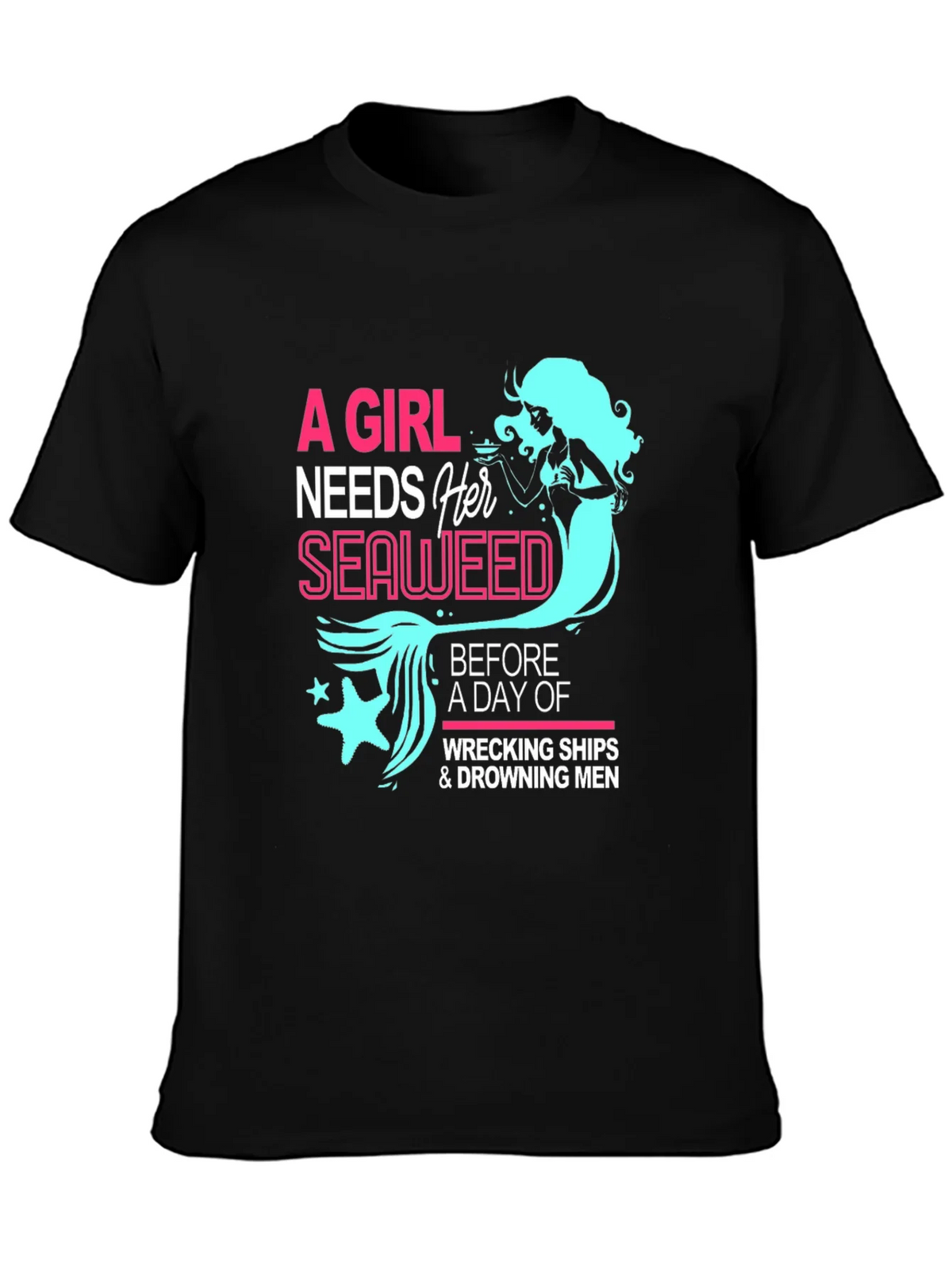 Mermaid Seaweed Graphic Tee product image 3