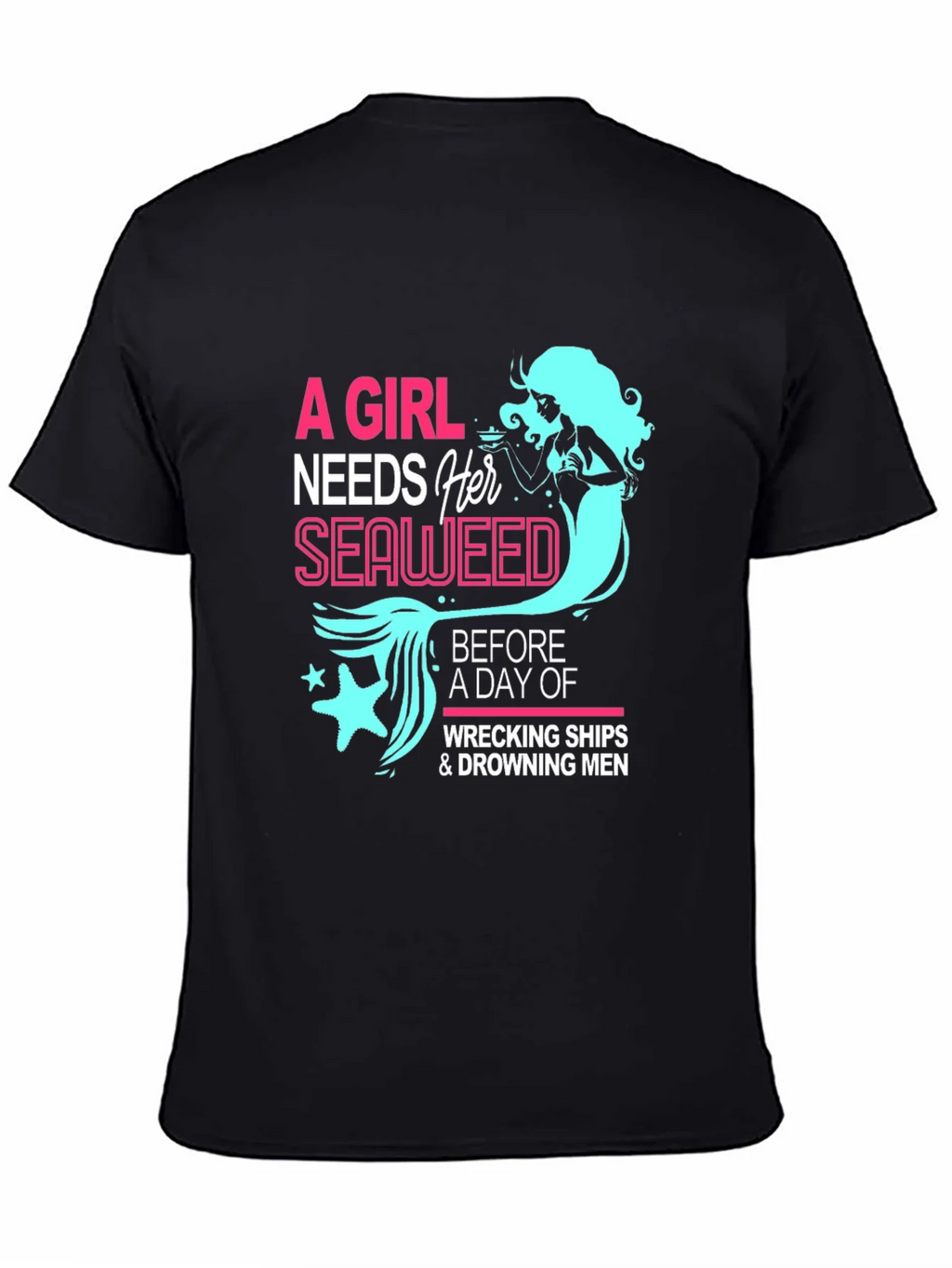 Mermaid Seaweed Graphic Tee product image 4