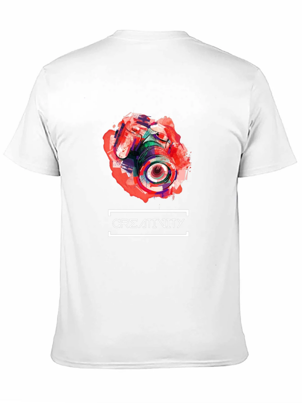 Abstract Camera Creativity T-Shirt - Unique Design product image 10