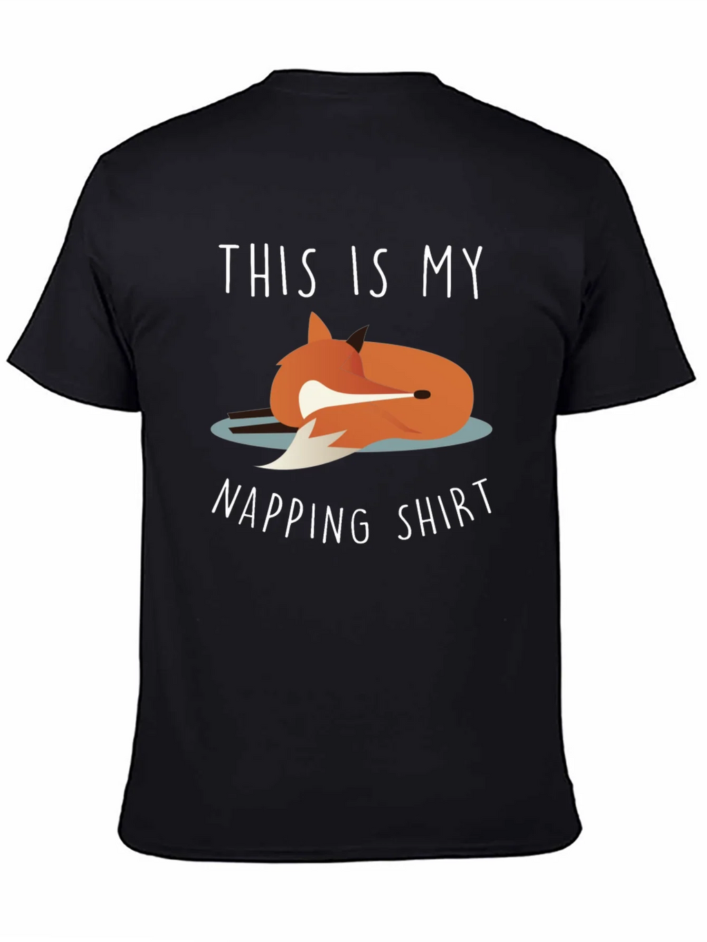 Napping Shirt - Fox Graphic Tee - Unisex product image 4