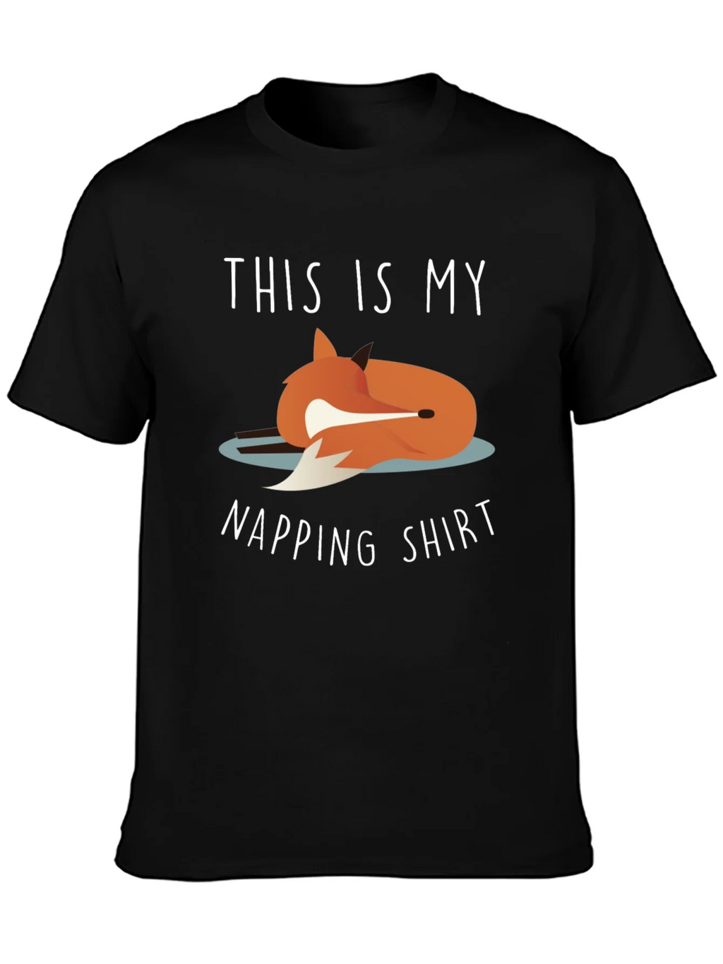 Napping Shirt - Fox Graphic Tee - Unisex product image 3