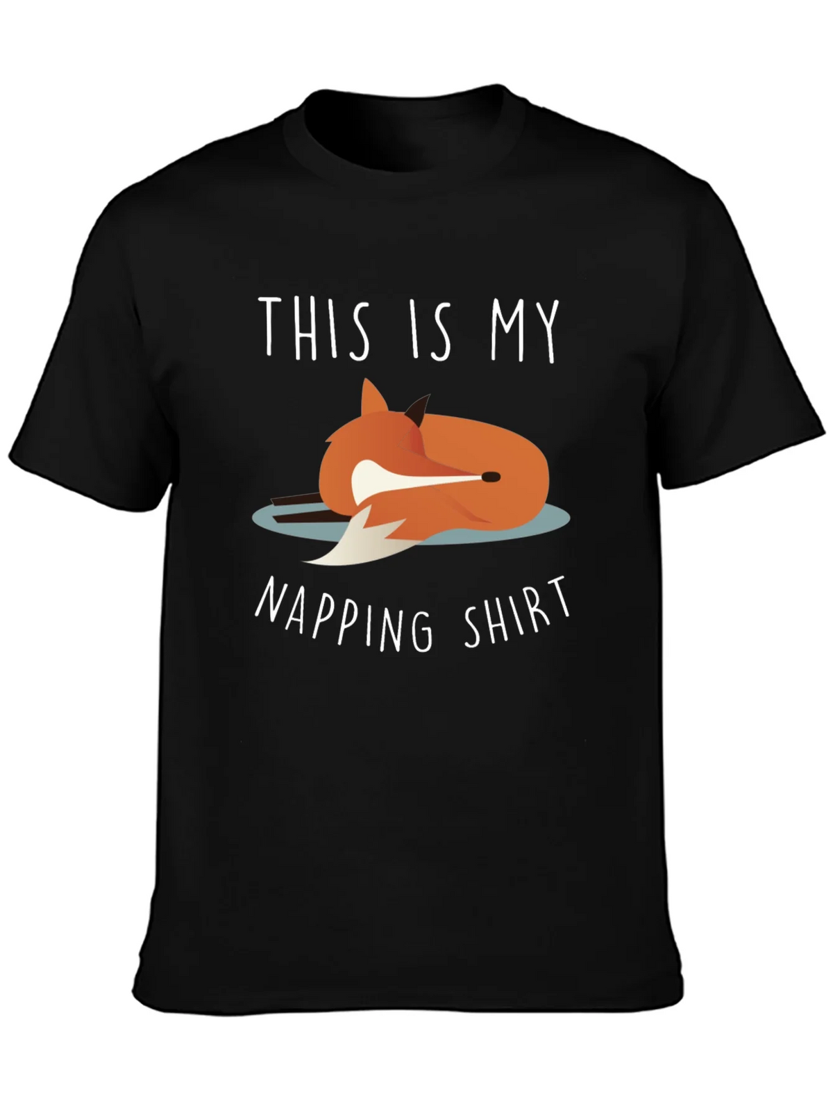Napping Shirt - Fox Graphic Tee - Unisex product image 3