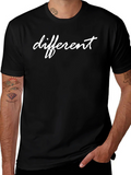 Different Graphic Black T-Shirt - Casual Style product image 1