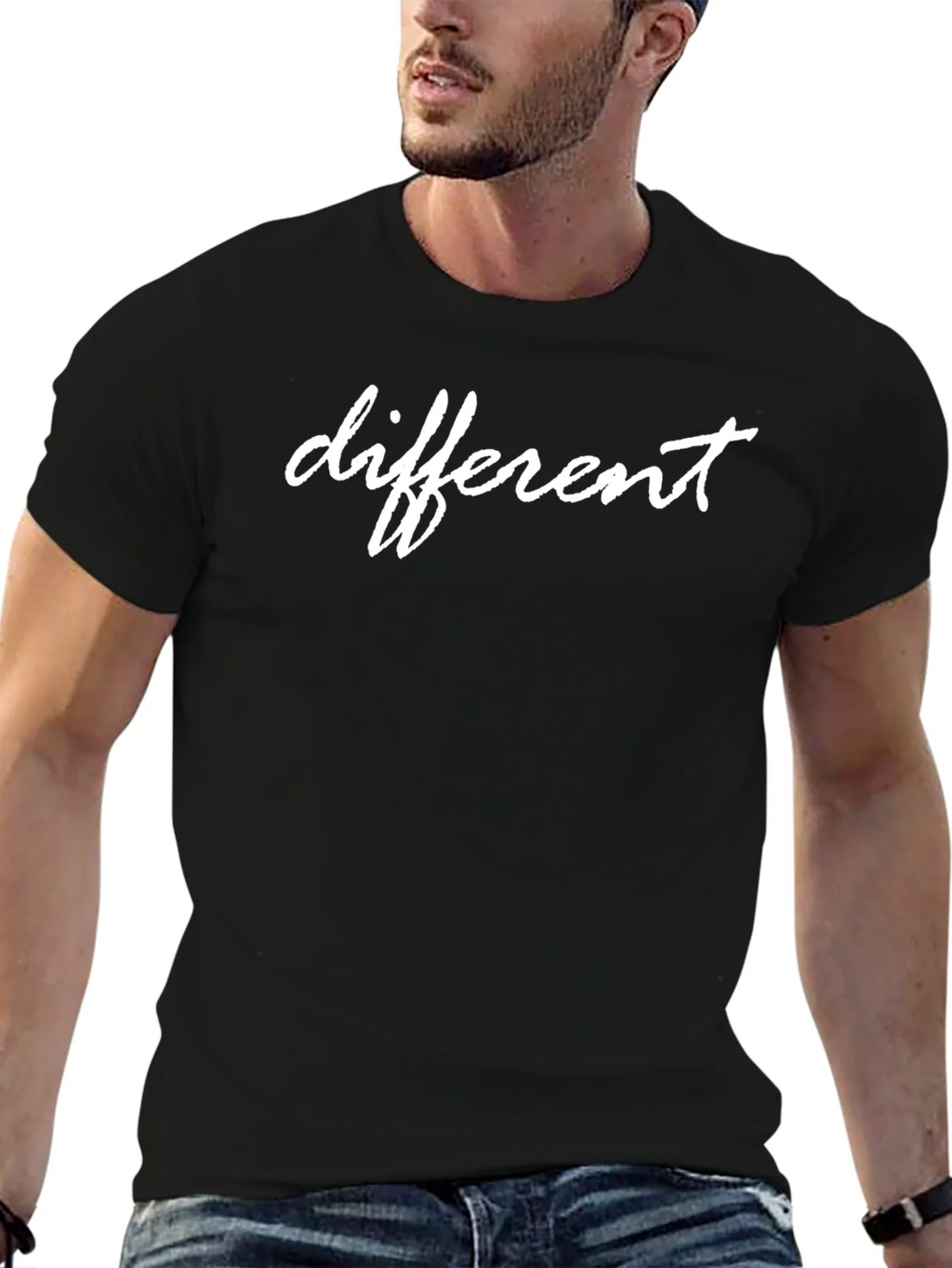 Different Graphic Black T-Shirt - Casual Style product image 6