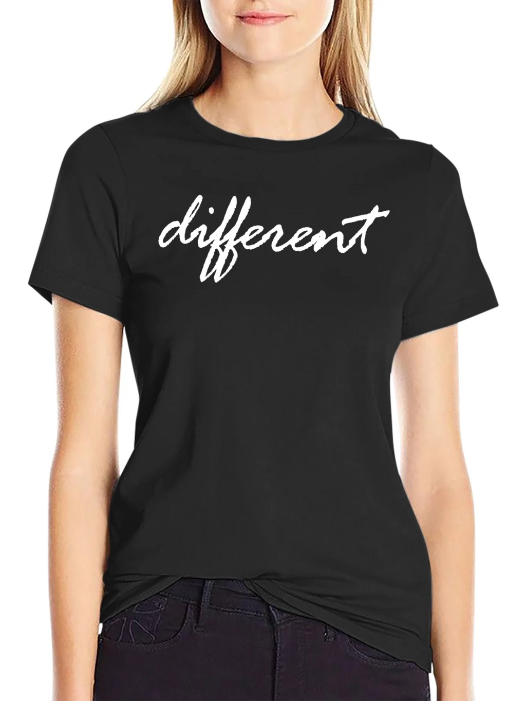 Different Graphic Black T-Shirt - Casual Style product image 2