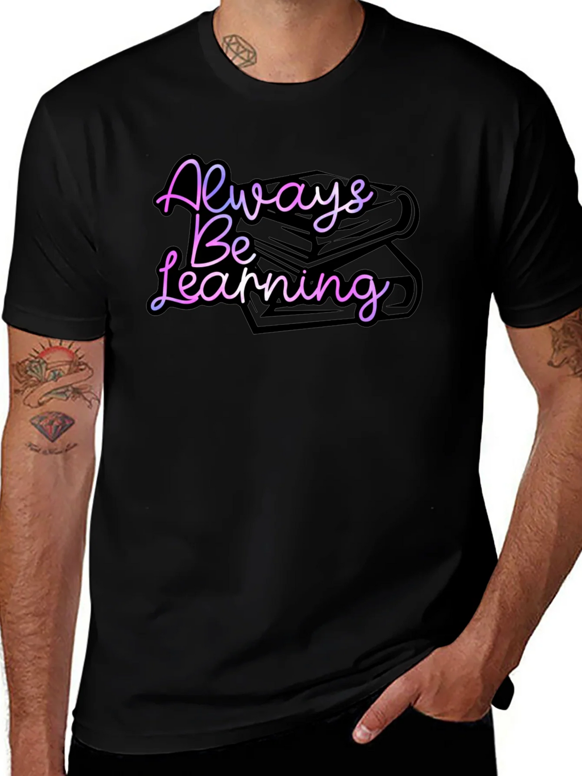 Always Be Learning Graphic Tee product image 1