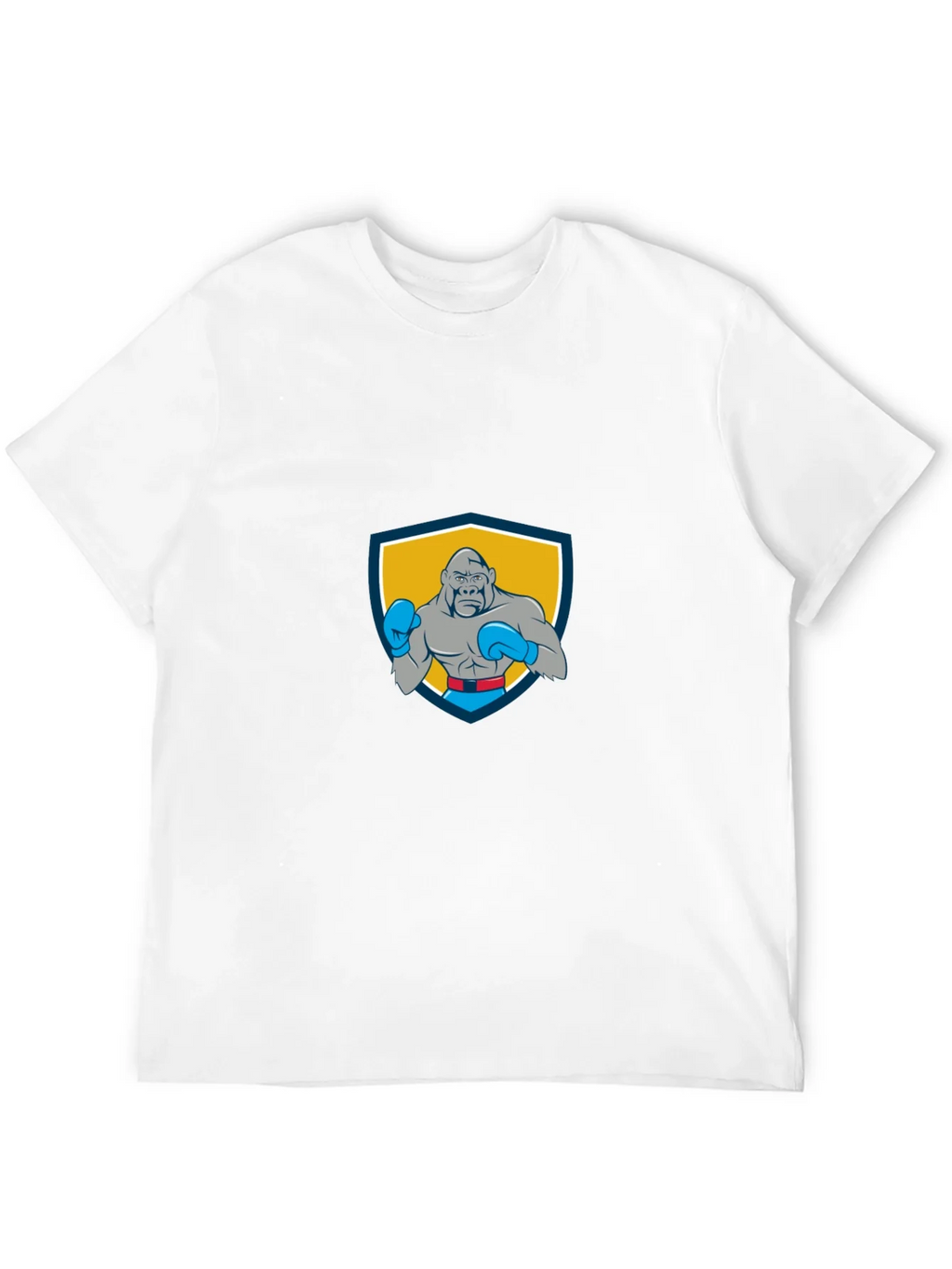 Gorilla Boxer Graphic Tee - Black Short Sleeve Shirt product image 11