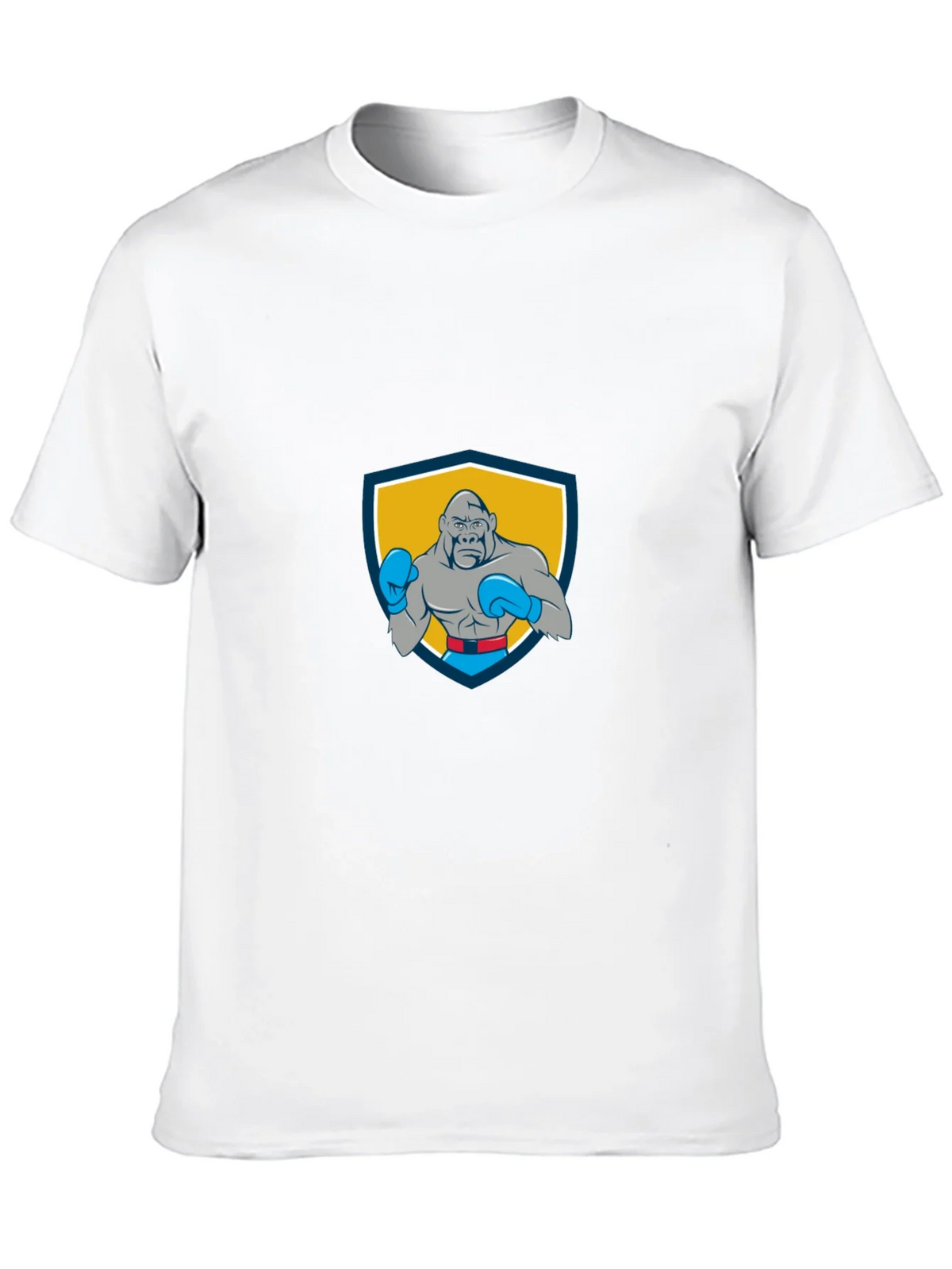 Gorilla Boxer Graphic Tee - Black Short Sleeve Shirt product image 9