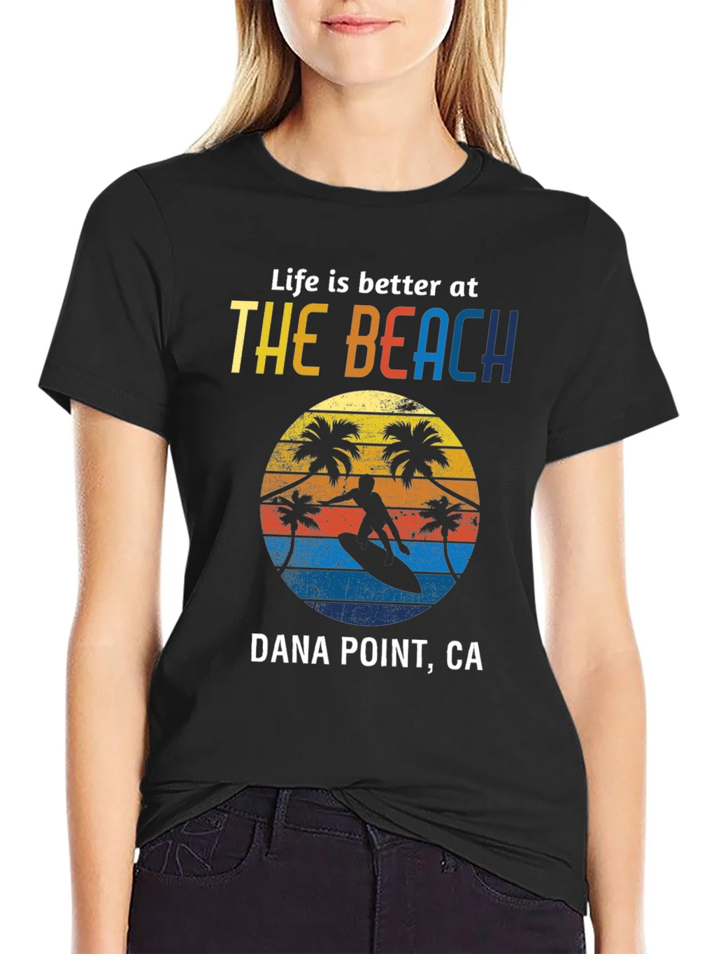 Dana Point Surf T-Shirt: Life is Better at the Beach product image 2