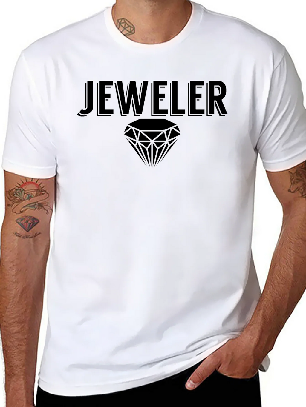 Jeweler Diamond Graphic T-Shirt - Mens