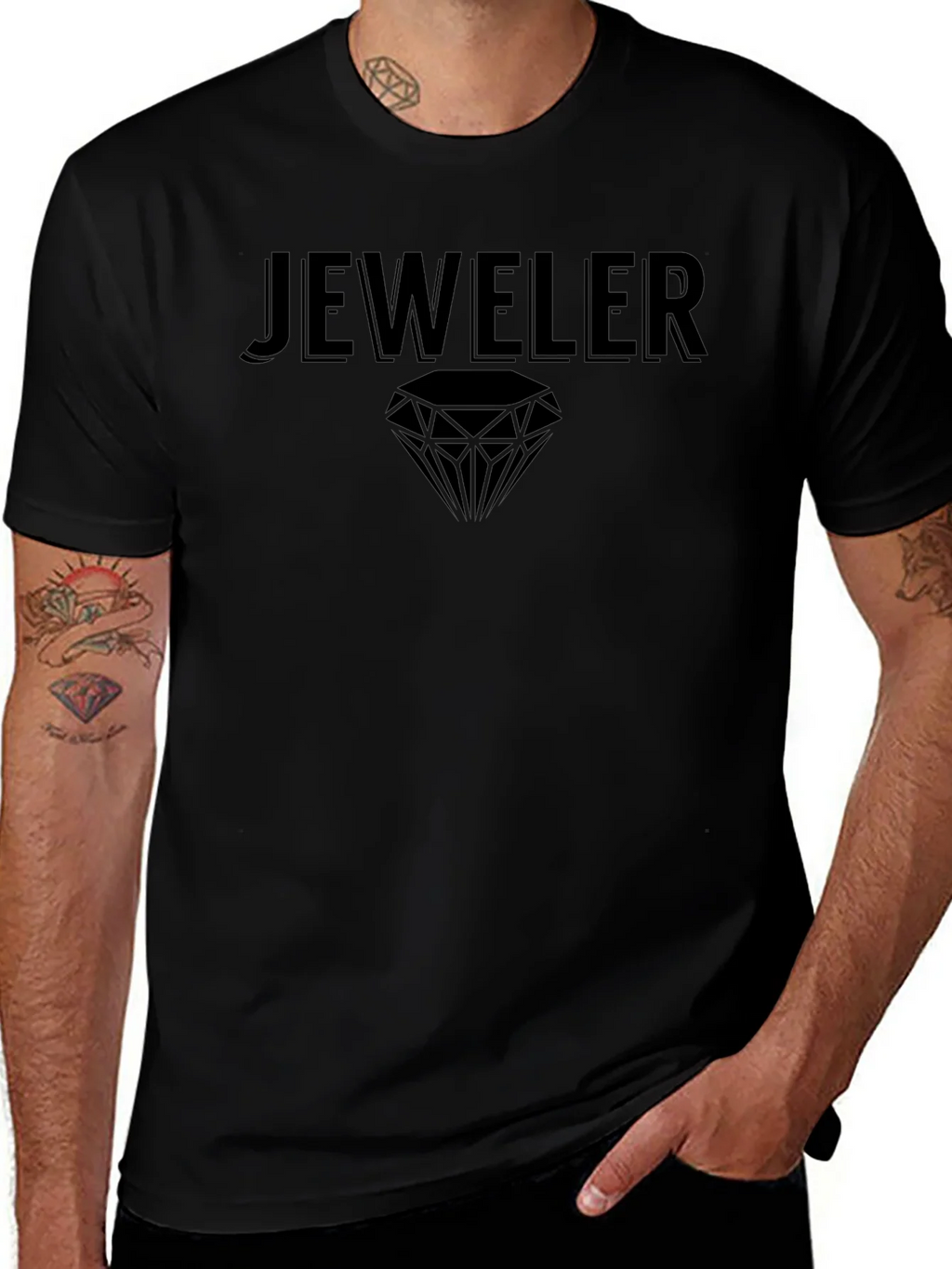 Jeweler Diamond Graphic T-Shirt - Mens