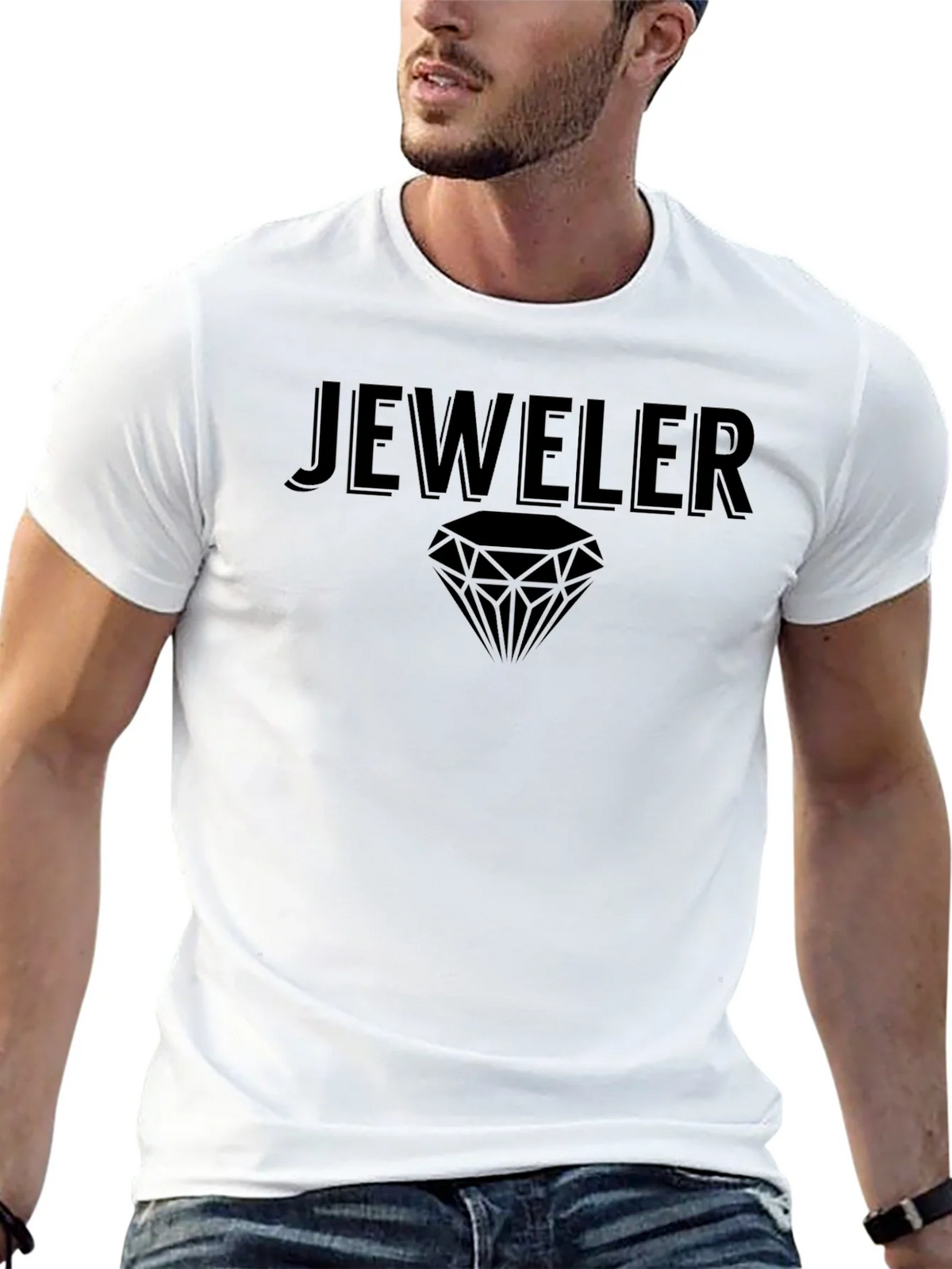 Jeweler Diamond Graphic T-Shirt - Mens
