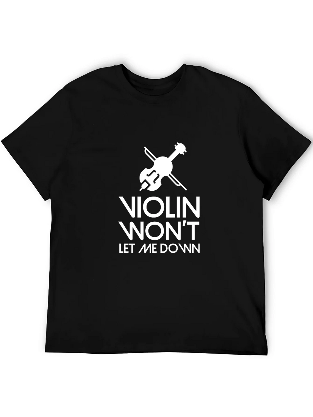 Violin Wont Let Me Down Graphic Tee product image 5