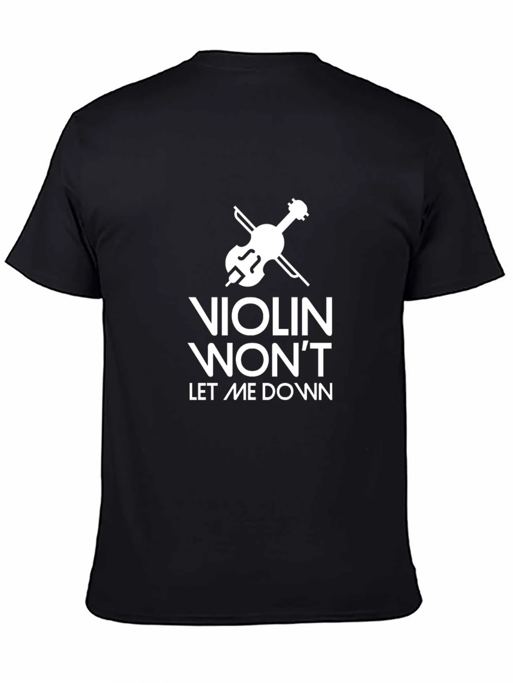 Violin Wont Let Me Down Graphic Tee product image 4
