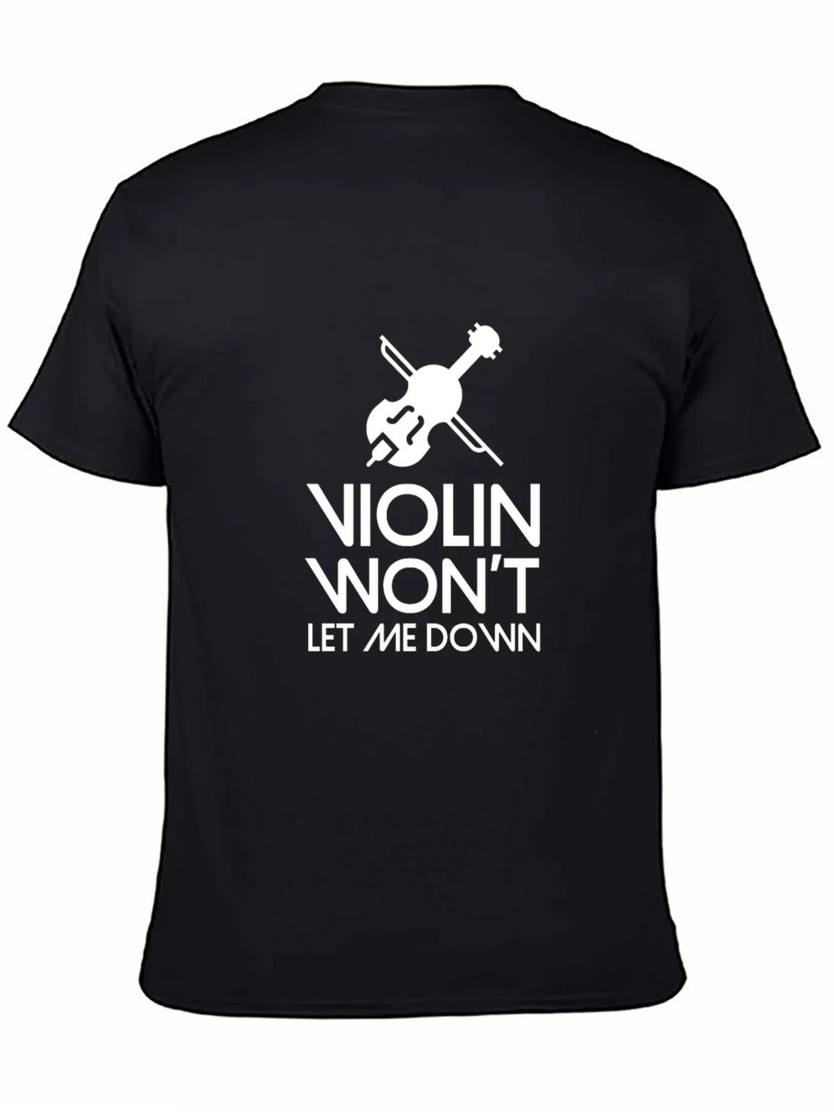 Violin Wont Let Me Down Graphic Tee product image 4