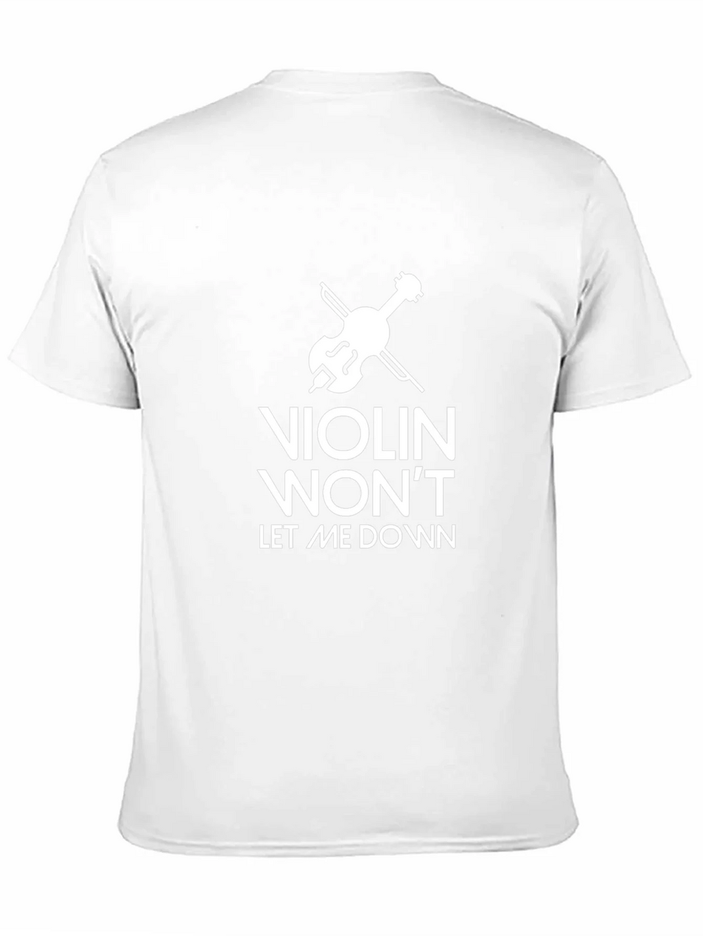 Violin Wont Let Me Down Graphic Tee product image 10